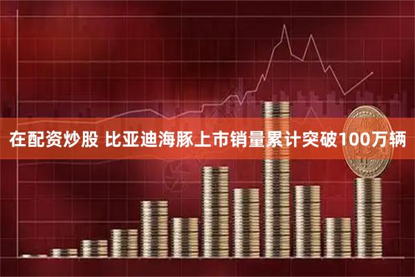 在配资炒股 比亚迪海豚上市销量累计突破100万辆